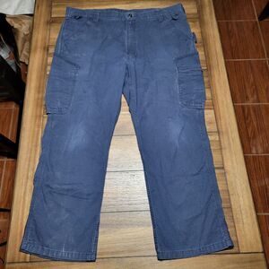 Carhartt Dark Blue Cargo Pants - Size 42 X 30